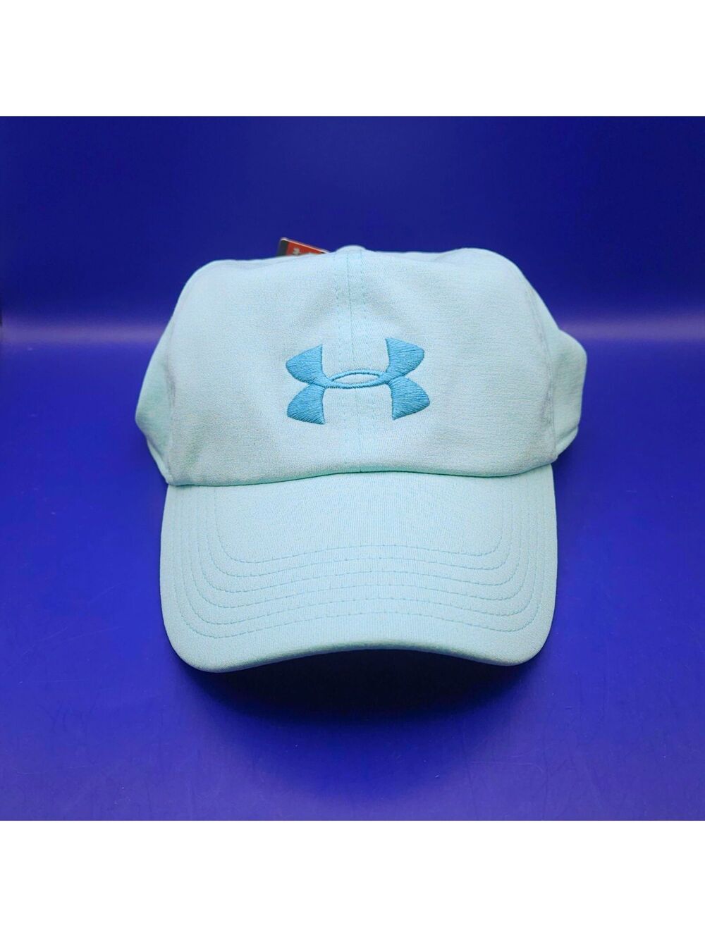 NWT Under Armour Women's Renegade Twist Hat Light Blue Tropical Tide Colorway